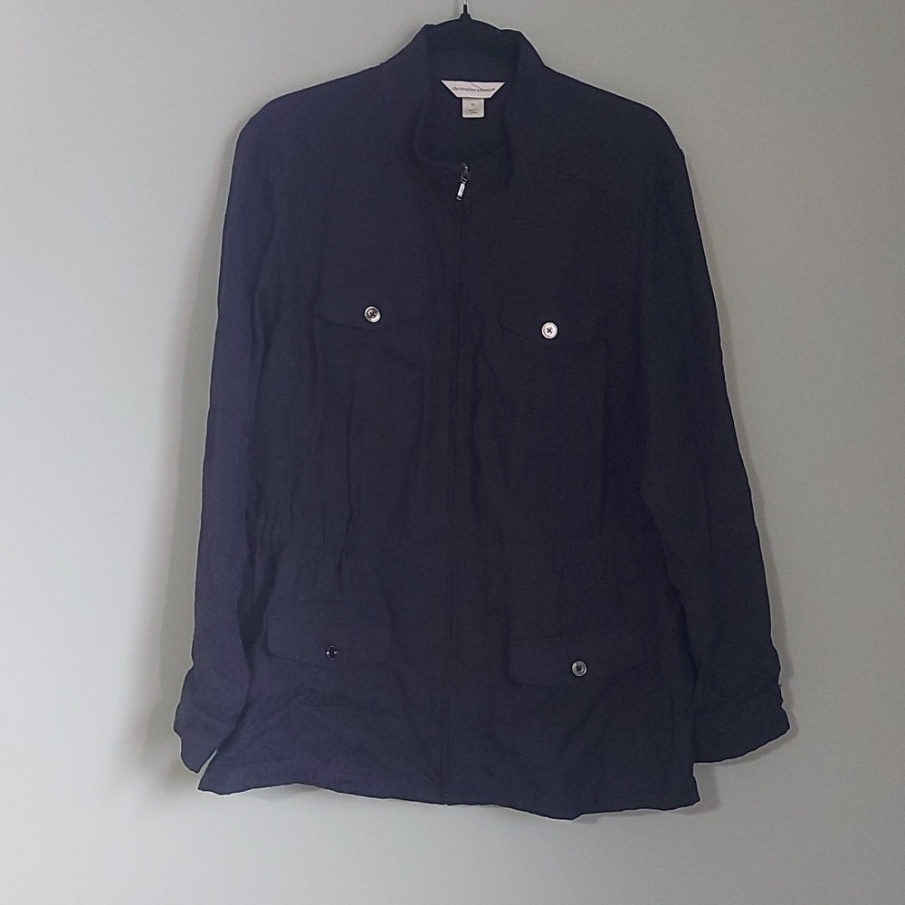 CHRISTOPHER&BANKS XL lightweight sweater/jacket